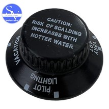 White Rodgers Water Heater Knob (Black) 37N73U - $24.64