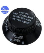 White Rodgers Water Heater Knob (Black) 37N73U - $33.70 CAD