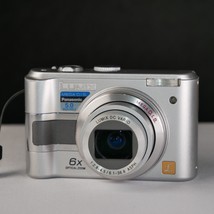 Panasonic Lumix DMC-LZ3 5MP Digital Camera 6X Zoom Silver *TESTED* W AA batts - £30.03 GBP