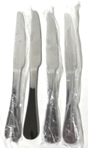 4 Pfaltzgraff Everday SIMPLICITY Stainless Steel  Dinner Butter Knives - £12.54 GBP