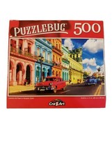 Puzzlebug 500 Piece Puzzle Colorful Old Town 18.25"  X 11" New COLORFUL - $6.92