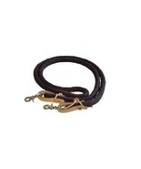 Horse Reins 7 FT Long Brown Braided Sierra Horse Tack HRES1BR - $27.72