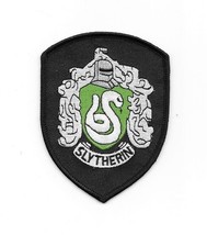 Harry Potter House of Slytherin Robe Crest Logo Embroidered Patch NEW UNUSED - £5.50 GBP