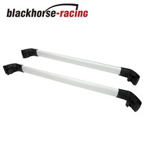 2PCS Top Roof Rack Cross Bars Silver For 13-18 Volvo XC60 Rooftop Cargo ... - £82.13 GBP