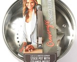 1 Cravings By Chrissy Teigen 6 Qt Nonstick Aluminum Stock Pot Steamer In... - £81.66 GBP