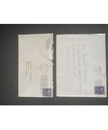2 1900’s  Thomas Jefferson Purple 3 Cent Stamps On On covers Set Of 2 - €85,05 EUR 2 1900’s  Thomas Jefferson Purple 3 Cent Stamps On On covers Set Of 2 - €85,05 EUR