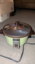 Vintage Panasonic Tempura Fondue Cooker Avocado Green NF-851E Excellent ... - $47.51