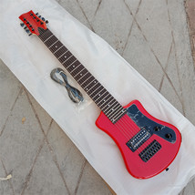 Red Normal Fretted 8 Strings Electric Guitar,Mahogany Body Fixed Bridge 668 - $219.00