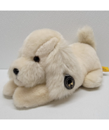 Vintage 1985 24k Polar Puff Dog Plush Puppet Romeo Terrier Beige #4689 - £42.78 GBP