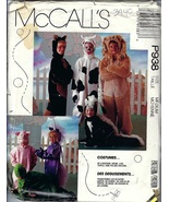 McCALL&#39;S PATTERN P938 3940 SZ MD CHILD RACOON SKUNK LION TURTLE COW PIG ... - £3.14 GBP