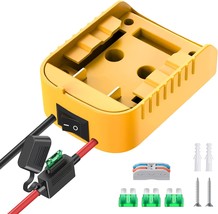 Power Wheels Battery Conversion Kit With Switch, Fuse And Wire Terminals, 12Awg - £25.12 GBP
