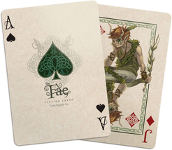 Bicycle Creatures of the FAE Playing Cards Gent Supply, Green - £15.75 GBP