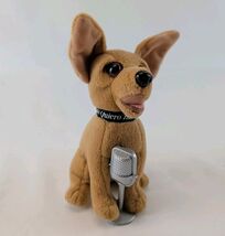 Taco Bell Talking Chihuahua Plush Dog 6" with Microphone  (Not Working) - $12.96