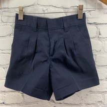 School Apparel Vintage Uniform Shorts Navy Blue Sz 3 Unisex New NWT NOS USA - $15.84