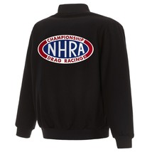 NHRA JH Design Wool Reversible Full Snap Jacket Embroidered Patch Logos ... - $179.99