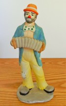 Emmett Kelly Jr. figurine clown hobo concertina Flambro Ltd. Edition 1984 - £59.95 GBP