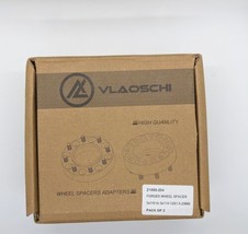 VLAOSCHI Black Forged 5x110 to 5x110-12x1.5-20MM Hubcentric (2) Wheel Spacers  - £61.92 GBP