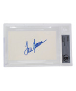 Tom Seaver Signed Slabbed New York Mets Index Card BAS - £130.09 GBP