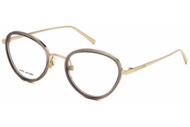 MARC JACOBS MARC 479 02F7 00 Gold Grey 50mm Eyeglasses New Authentic - $48.46