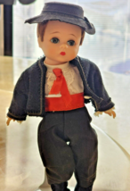 8” Vintage 1965 Madame Alexander Doll Bent Knee Walker Spanish Boy International - $65.07