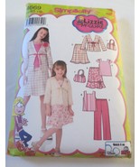 Simplicity Pattern 4669 Lizzie McGuire Disney 2005 Girls  Top Skirt Pant... - $5.00