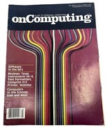 OnComputing Magazine Fall 1980 Vol 2 No 2 - £12.61 GBP