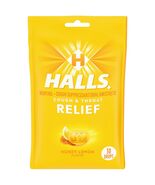 5 pk EXP 06/26 Halls Cough &amp; Throat Relief Cough Drops Menthol Honey Lem... - $23.29 CAD