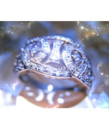 HAUNTED RING SPIRALS OF EXTREME SUCCESS OOAK EXTREME HIGH LIGHT COLLECT ... - $608.77