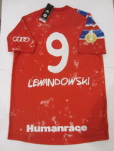Robert Lewandowski Bayern Munich Humanrace German Cup Home Soccer Jersey... - $110.00