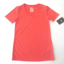Nike Women Legend SS Short Sleeve Shirt - 684683 - Red 696 - Size XS - NWT - £15.92 GBP