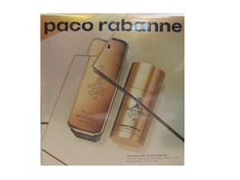 Paco Rabanne 1 Million Set for Men 3.4 EDT Spray + 2.5 oz Deodorant Stic... - £63.14 GBP