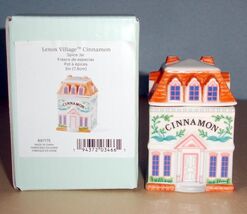 Lenox Spice Village &quot;CINNAMON&quot; Porcelain Mini Jar 2nd Edition 3&quot;H New In... - €56,35 EUR