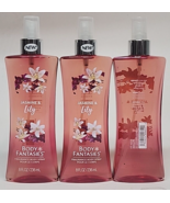 (3 Ct) Body Fantasies Jasmine &amp; Lily Fragrance Body Spray 8 oz - $566.32 MXN