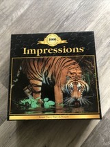 Impressions Bengal Tiger 1000 Piece Puzzle. NIB. - $13.81