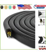 Premium 10ft Rubber Edge Trim with Metal Clips - Perfect for Vehicle Edges - $44.74 CAD