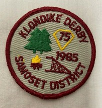 Vintage Boy Scout Klondike Derby Samoset District Patch  - $5.45