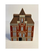 VTG The Cat&#39;s Meow Village Series XIII YMCA 1995 Handcrafted Wooden Keep... - $7.68