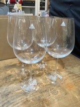 Di Vino By Rosenthal Crystal Huge Wine Glasses Stemware 10 3/8&quot; Tall Set Of 4 - £39.24 GBP