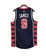 Lebron James #9 USA Olympic Classic Throwback Vintage Jersey - $53.99