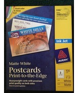 Avery Postcards for Ink Jet Printers  4 x 6 Inches  White  100 Cards 08386 - €12,24 EUR