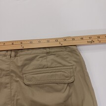 REI UPF 30+ Hiking Shorts Women’s Nylon Stretch Khaki/Tan Cargo Size 6 (30×17) image 10