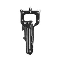 Pelz Tool Silver Compact Multi-Tool Carabiner: Screwdrivers Bottle Opene... - $15.95