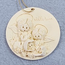 LaBerge 1994 ALLELUIA Angels With Baby Jesus Christmas Ornament Vintage - $148.46 MXN