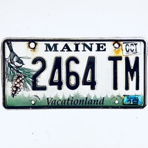 2018 United States Maine Vacationland Passsenger License Plate 2464 TM - $19.12 CAD