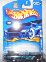 2003 Hot Wheels &quot;&#39;59 Cadillac&quot; Mint Car On Sealed Card Collector #208 - £2.35 GBP