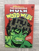 The Incredible Hulk Word Webs 1978 Vtg Puzzle Comic Partially Filled - £16.58 GBP