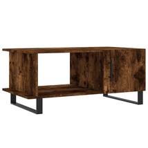 Modern Wooden Living Room Rectangle Coffee Table With 1 Door &amp; Open Stor... - £49.48 GBP+