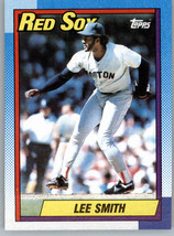 1990 Topps 495 Lee Smith  Boston Red Sox - £0.77 GBP