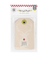 Merry And Bright Collection Christmas Kraft Tags - $357.92 MXN