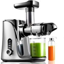Juicer Machines, Slow Masticating Juicer Extractor, Cold Press Juicer With Two S - £130.49 GBP